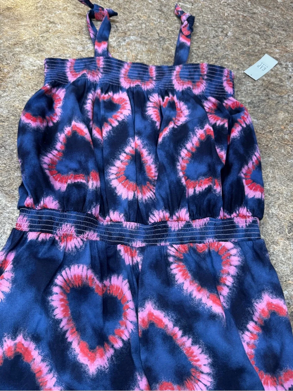 New Gap Kids Heart Print Romper – Girls XL (12) / 12-13 Years